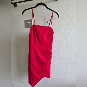 Elegant Red Women's Dress